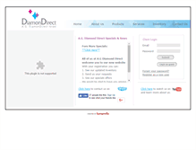 Tablet Screenshot of diamondirect.net